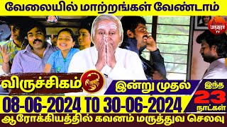 விருச்சிகம் ஆரோக்கியத்தில் கவனம் மருத்துவ செலவு | Viruchigam | Viruchiga rasi | Rasipalan | Jothidam