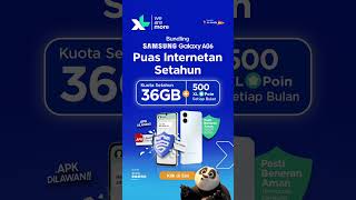 Pengen Galaxy A06 dengan kuota 36GB setahun penuh? Yuk, cek Aplikasi myXL sekarang juga🚀