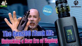 (ENG) Gen200 \u0026 itank Vaporesso the best kit for cloud and flavor - UnikoSvapo Review 2023