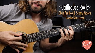 Elvis Presley "Jailhouse Rock" Guitar Lesson with Tabs!