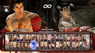 Tekken 6 - All Characters List PS3 Gameplay HD (RPCS3)