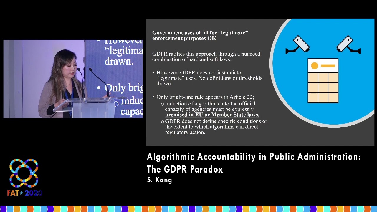 Algorithmic Accountability In Public Administration: The GDPR Paradox ...