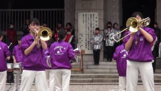 河合第二中学 2017京都さくらパレード