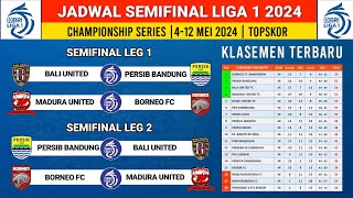 Jadwal Liga 1 2024 - Bali United vs Persib Bandung - Klasemen Liga 1 2024 Terbaru