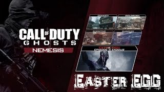 Cod Ghosts - DLC Nemesis - Pegando os Easter Eggs nos 4 mapas (Dynasty,GoldRush,Showtime,Subzero)