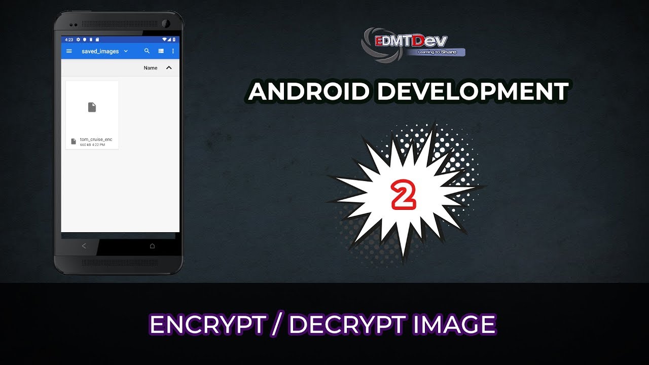 Android Development Tips #02 - Encrypt Decrypt Images In Android - YouTube