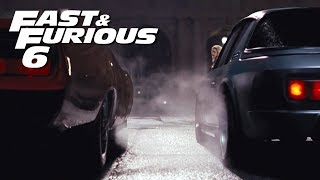 Dom vs Letty Race - FAST and FURIOUS 6 ( Daytona vs Interceptor) 1080p