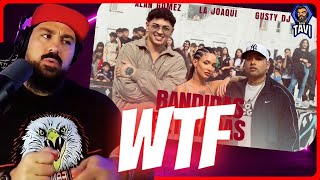 REACCION A LA JOAQUI, GUSTY DJ, ALAN GOMEZ - BANDIDAS RETIRADAS (Video Oficial)