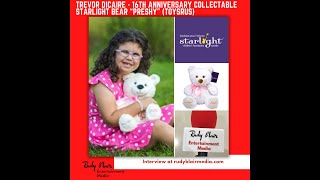 Int w Executive Director Trevor DiCaire on 16th Anniversary Collectable Starlight Bear “Preshy”