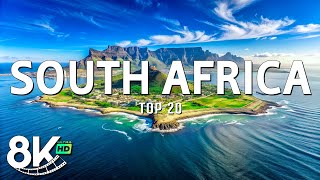 Wonders of South Africa ✈️ The Most Amazing Places In South Africa ✨ 8K Travel Video