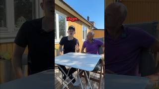 2 SANNINGAR 1 LÖGN MED PAPPA 👨🏼‍🦲 #sverige #komedi #challenge