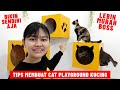 TIPS MEMBUAT RUMAH KUCING / CAT PLAYGROUND BIKIN SENDIRI LEBIH MURAH | MY CATS DIARY