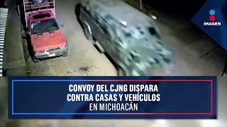 Convoy del CJNG dispara contra casas y vehículos en Michoacán | Noticias con Ciro Gómez Leyva