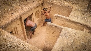 Awesome Secret Underground House by Talented Bushmen Part1