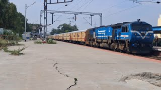 07346/Tumakuru - Chamarajanagar Passenger Special (UnReserved) Arrived in Kyatsandra station 🚉