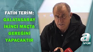 Fatih Terim:"Galatasaray İkinci Maçta Gereğini Yapacaktır" / Randers 1-1 Galatasaray