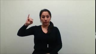 Handshape I Captioned