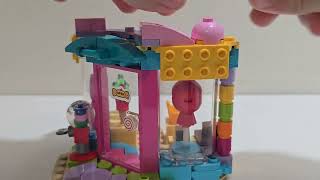 LEGO Friends Heartlake City Candy Store (42649) Speed Build | Bricks and Beyond