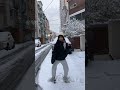 첫 눈이 왔써영❄️🤍 13년생 아이돌지망생 첫눈 첫눈챌린지