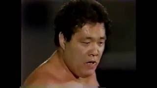 【鶴田、三冠を統一!】ジャンボ鶴田VSスタン・ハンセン三冠統一戦89'April Jumbo Tsuruta vs Stan Hansen