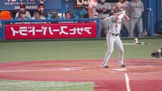 【左右反転】ライト側視点で坂本勇人を左打者にしてみた2021年10月5日