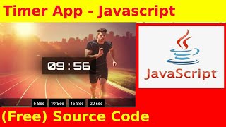24th Javascript Project - Timer App Tutorial with Source Code