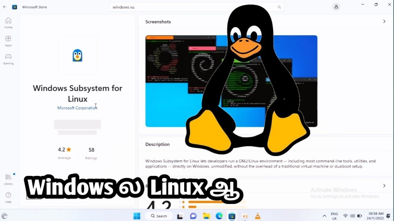 How To Install Windows Subsystem For Linux Windows 11& 10 In Tamil ...