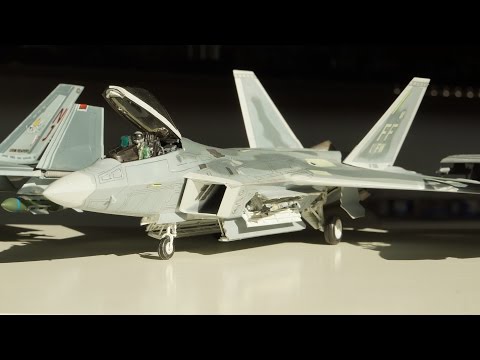 Hasegawa F 22 Raptor 1:48 build Hasegawa F 22 Raptor 1:48 build