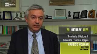 §.2/- commento RAI storia accadde oggi: 29 OTTOBRE 2018-1975 Spagna, fine dittatura di F. Franco