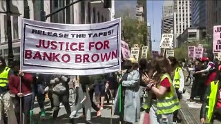 Demonstrators rally in S.F., demand justice for Banko Brown
