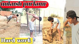 AAKASH PARKOUR HARD WORK (PRACTICE)