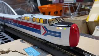 Unboxing of MTH Amtrak Turbotrain