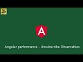 Angular performance - Unsubscribing Observables | Memory Leak Analysis using Chrome Devtools
