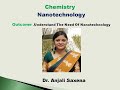 Nanotechnology- By Dr. Anjali Ssaxena