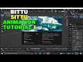 Bittu sittu animation tutorial part 1 | Introduction to blender