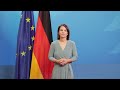 grußbotschaft von außenministerin annalena baerbock zum tag der deutschen einheit 2023