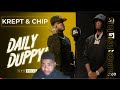 Krept x Chip - Daily Duppy | GRM Daily| Squeeze Reactions