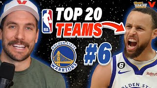 NBA Team Rankings: How Steph Curry & Draymond Green can win 5th title with Warriors | Hoops Tonight