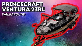 Princecraft Ventura 23RL Deckboat Walkaround