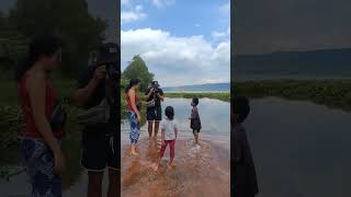 enjoy secret lake in kanpot, Cambodia