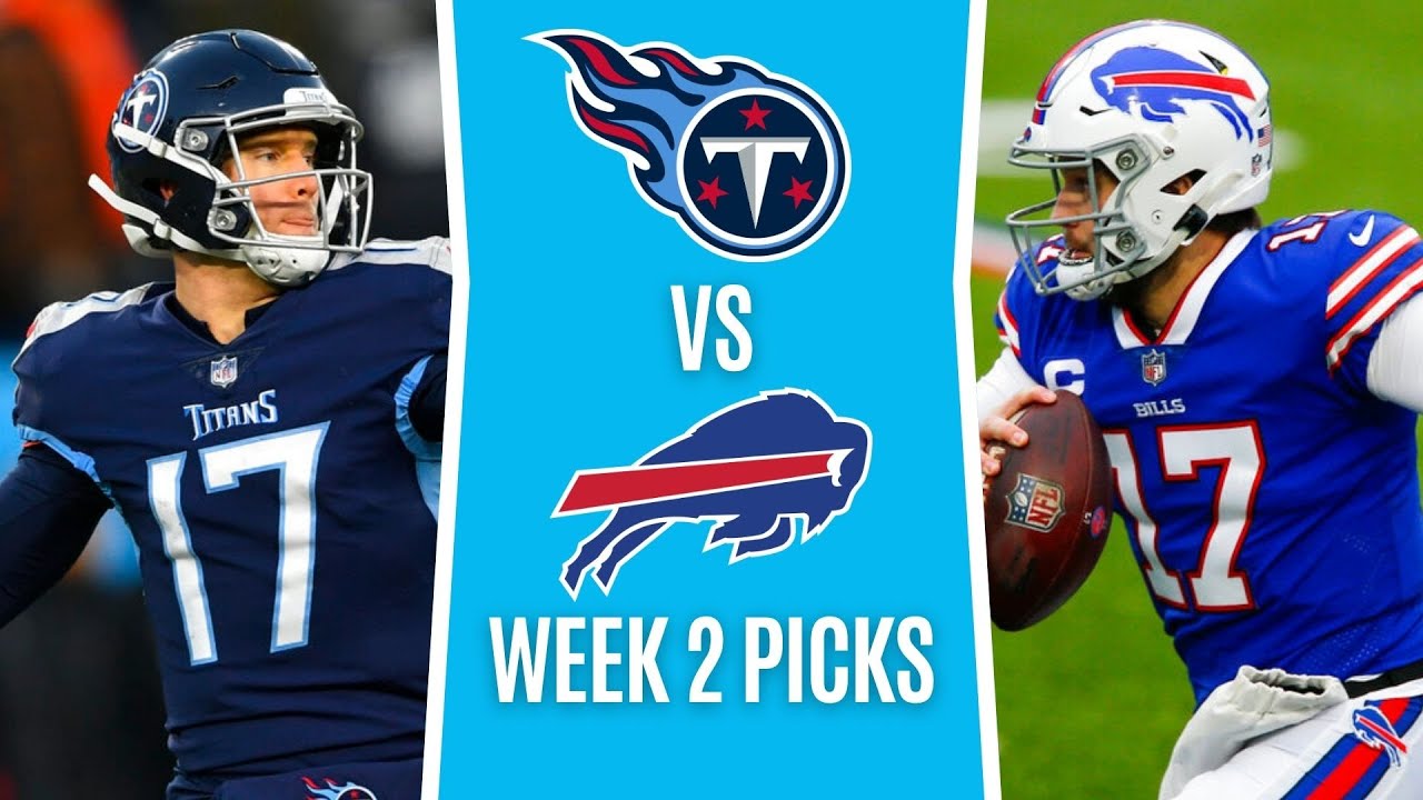 Monday Night Football (NFL Picks Week 2) TITANS Vs BILLS | MNF Free ...