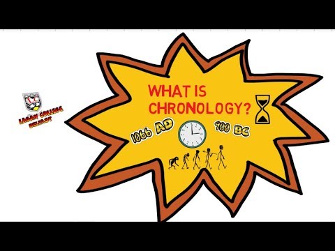 What is chronology for a narrative?