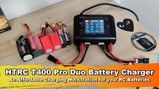 HTRC T400 Pro Duo Dual channel Smart Lipo battery charger