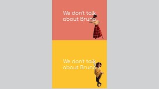 We Don’t Talk About Bruno Mashup #shorts #encanto