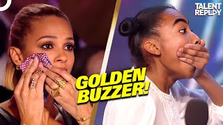 14-Year-Old Jasmine Elcock's Golden Buzzer Moment | Britain's Got Talent