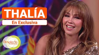 Thalía se emociona al recordar su carrera y momentos especiales de su vida | Despierta América