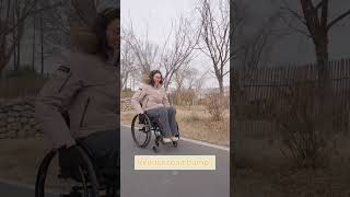 Manual wheelchair S005, flexible and lightweight. #JBH #wheelchairs