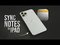 How to Sync my Notes from iPhone to iPad (tutorial)
