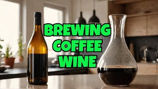 Unveiling the process of brewing coffee wine. Recipe and hints to get you brewing