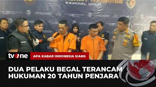 Dua Pelaku Begal Sadis di Palembang Ditangkap | AKIS tvOne